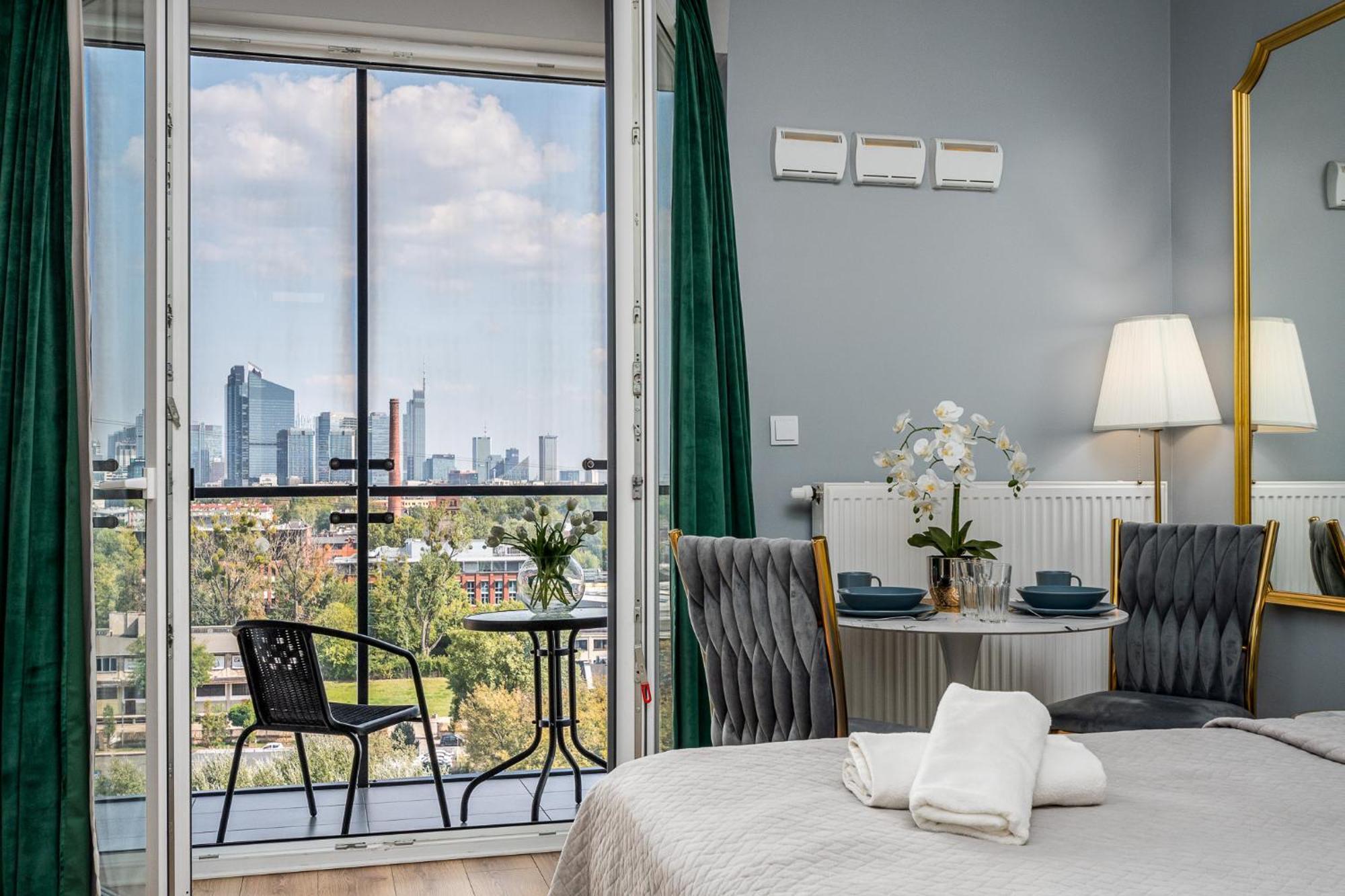 Prymasa Tysiaclecia 83A City Center View Free Garage By Perfect Apart 920 Warsaw Ngoại thất bức ảnh