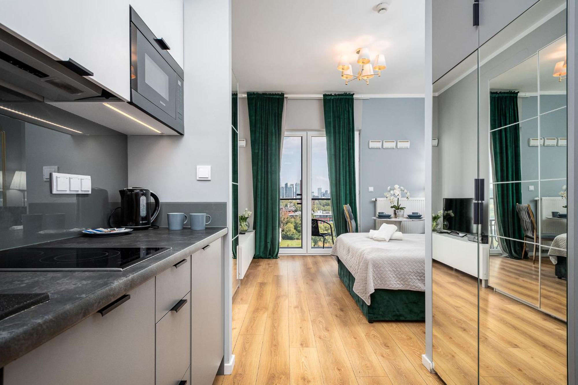Prymasa Tysiaclecia 83A City Center View Free Garage By Perfect Apart 920 Warsaw Ngoại thất bức ảnh
